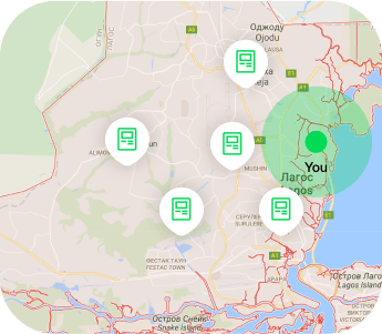 Find the nearest nibox